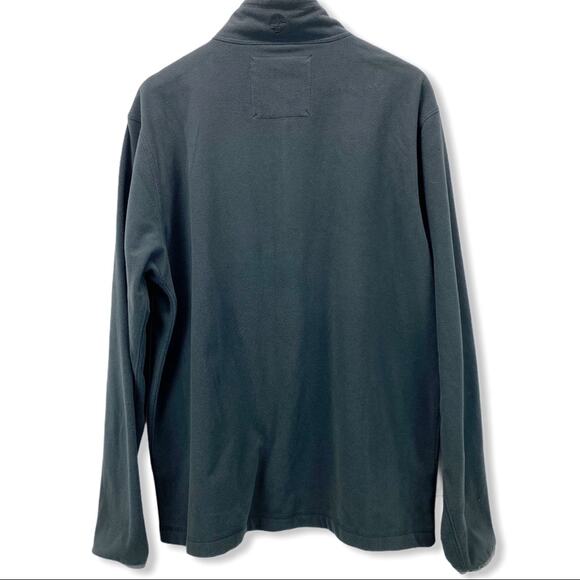 Timberland Mens Fleece Pullover XL Outdoor Hiking Camping Rugged Minimal Utility - Picture 2 of 10